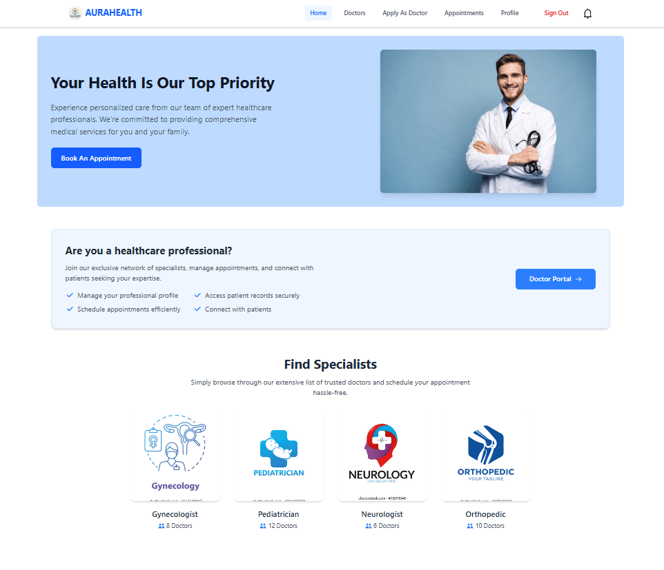 Doctor App — Simplified healthcare management for clinics and patients alike